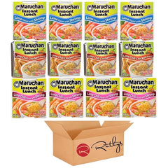 Maruchan Ramen Noodle Cup Soup Instant Lunch 12 Count - Assorted Flavors
