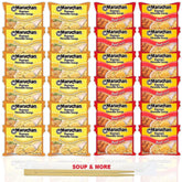 Maruchan Ramen Instant Noodle Soup Variety, 2 Flavors - 12 Packs Roast Chicken & 12 Packs Beef