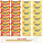 Maruchan Ramen Instant Noodle Soup Variety, 2 Flavors - 12 Packs Beef & 12 Packs Creamy Chicken