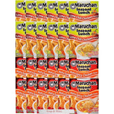 Maruchan Ramen Instant Cup Noodles 24 Count - 12 Lime Chili Chicken & 12 Hot & Spicy Chicken