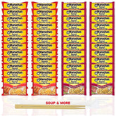 Maruchan Ramen Instant Noodle Soup - 2 Flavors - 24 Packs Beef & 24 Packs Roast Beef