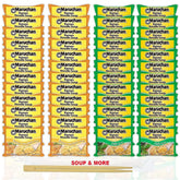Maruchan Ramen Instant Noodle Soup - 2 Flavors - 24 Packs Roast Chicken & 24 Packs Chili