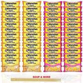 Maruchan Ramen Instant Noodle Soup - 2 Flavors - 24 Packs Roast Chicken & 24 Packs Shrimp