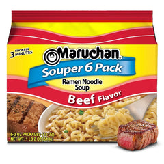 Maruchan Souper 6-Pack Ramen Noodle Soup