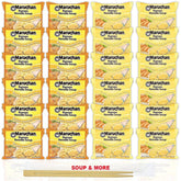 Maruchan Ramen Instant Noodle Soup Variety, 2 Flavors - 12 Roast Chicken & 12 Packs Creamy Chicken