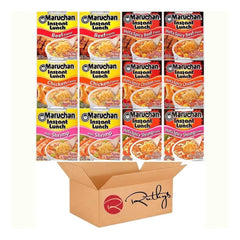Maruchan Ramen Noodle Cup Soup Instant Lunch 12 Count - Assorted Flavors