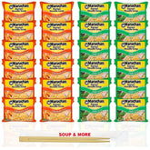 Maruchan Ramen Instant Noodle Soup Variety, 2 Flavors - 12 Packs Chicken & 12 Packs Chili