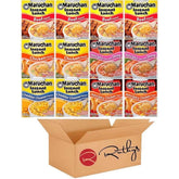 Maruchan Ramen Noodle Cup Soup Instant Lunch Variety 12 Count - 5 Flavors - Mix 4
