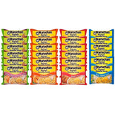 Maruchan Ramen Instant Noodle Soup 24 Packs, 4 Flavors - 6 Pack Soy Sauce, 6 Pack Beef, 6 Pack Chicken, 6 Pack Lime Chili Shrimp