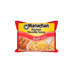 Maruchan Ramen Instant Noodle Soup - 2 Flavors - 24 Packs Lime Chili Shrimp & 24 Packs Beef