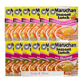 Maruchan Ramen Instant Cup Noodles 12 Count - 6 Shrimp & 6 Lime Chili Shrimp