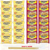 Maruchan Ramen Instant Noodle Soup Variety, 2 Flavors - 12 Packs Creamy Chicken & 12 Packs Roast Beef