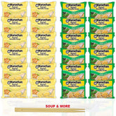 Maruchan Ramen Instant Noodle Soup Variety, 2 Flavors - 12 Packs Creamy Chicken & 12 Packs Chili