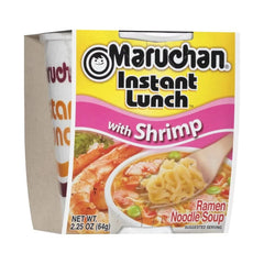 Maruchan Ramen Cup Noodles Instant 24 Count - 12 Shrimp cups & 12 Chicken cups , 2 Flavors