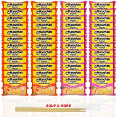 Maruchan Ramen Instant Noodle Soup - 2 Flavors - 24 Packs Chicken & 24 Packs Shrimp