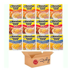 Maruchan Ramen Noodle Cup Soup Instant Lunch Variety 12 Count - 3 Flavors -Mix 10