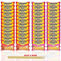 Maruchan Ramen Instant Noodle Soup - 2 Flavors - 24 Packs Beef & 24 Packs Shrimp