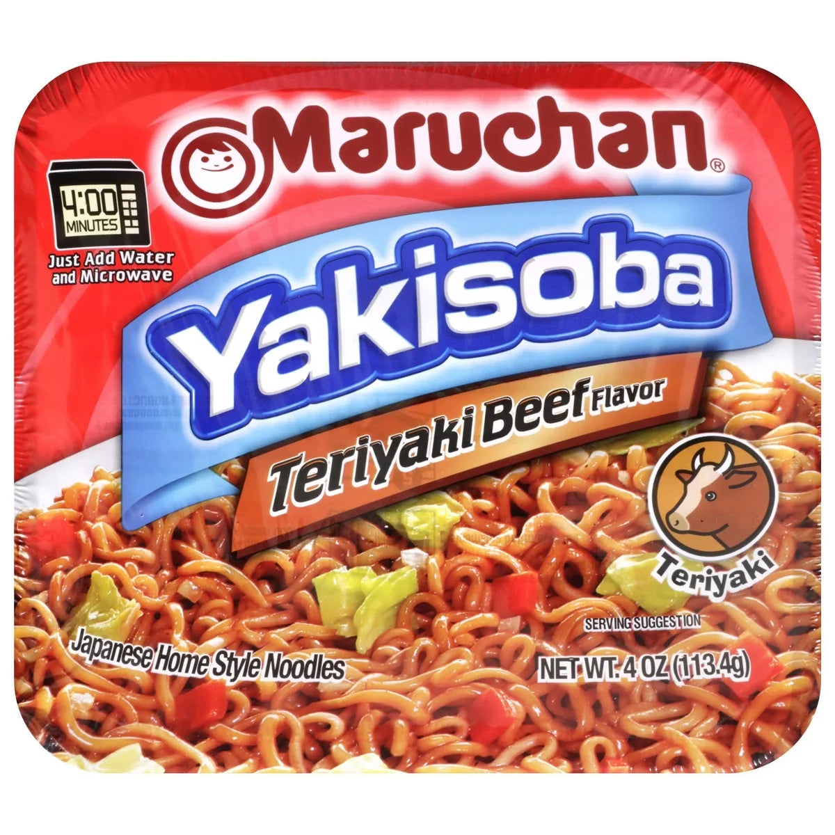 Maruchan Yakisoba Teriyaki Flavor Noodles - 4oz