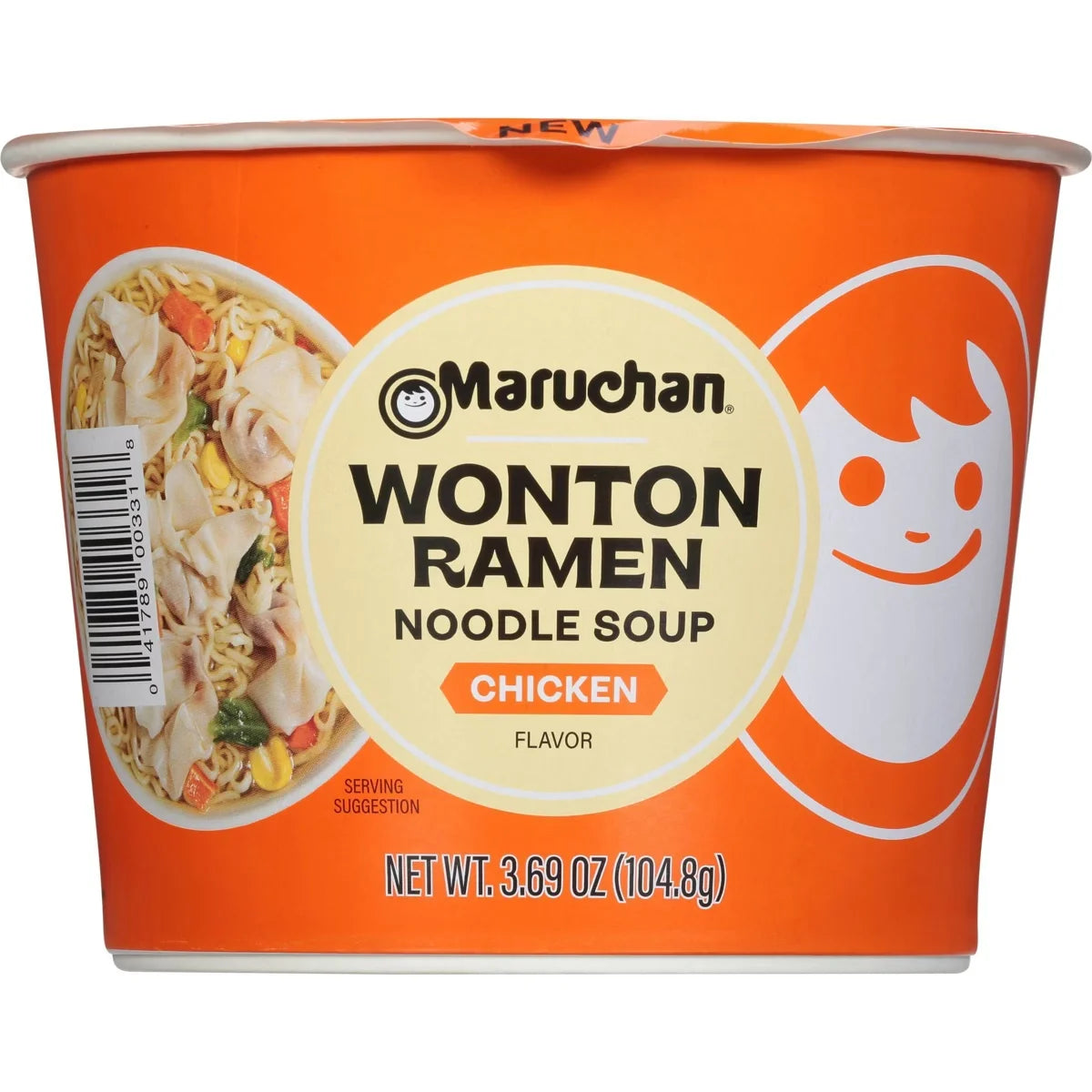 Maruchan Wonton Ramen Noodle Soup Bowl